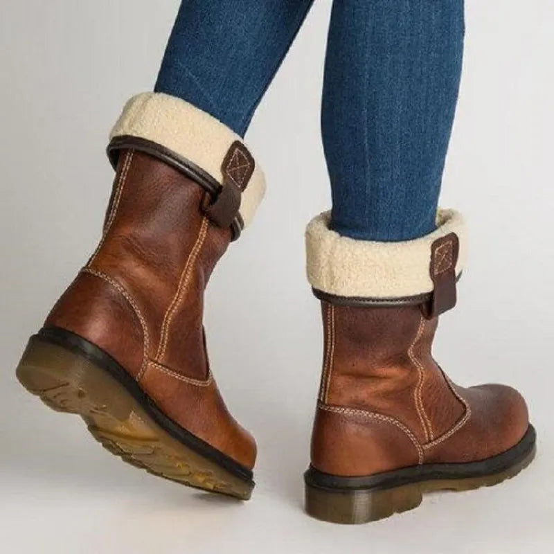 Jacklyn | Chic Women’s Leather Winter Boots