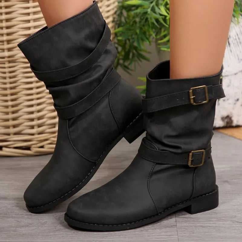 Rosa | Western Mid-Height Boots