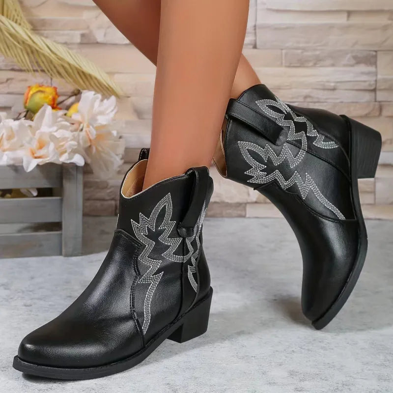 Amanda | Women Chic Summer Wedge Boots
