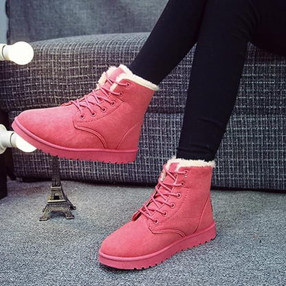 Kayla | Women’s Winter Lace-Up Ankle Boots