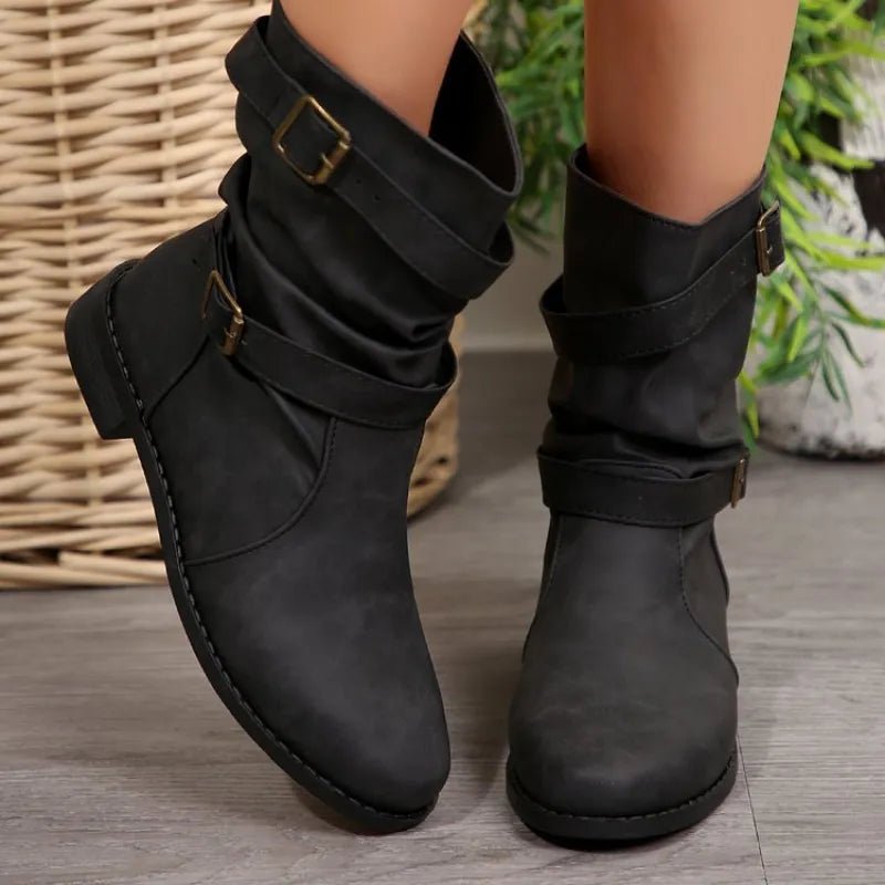 Rosa | Western Mid-Height Boots