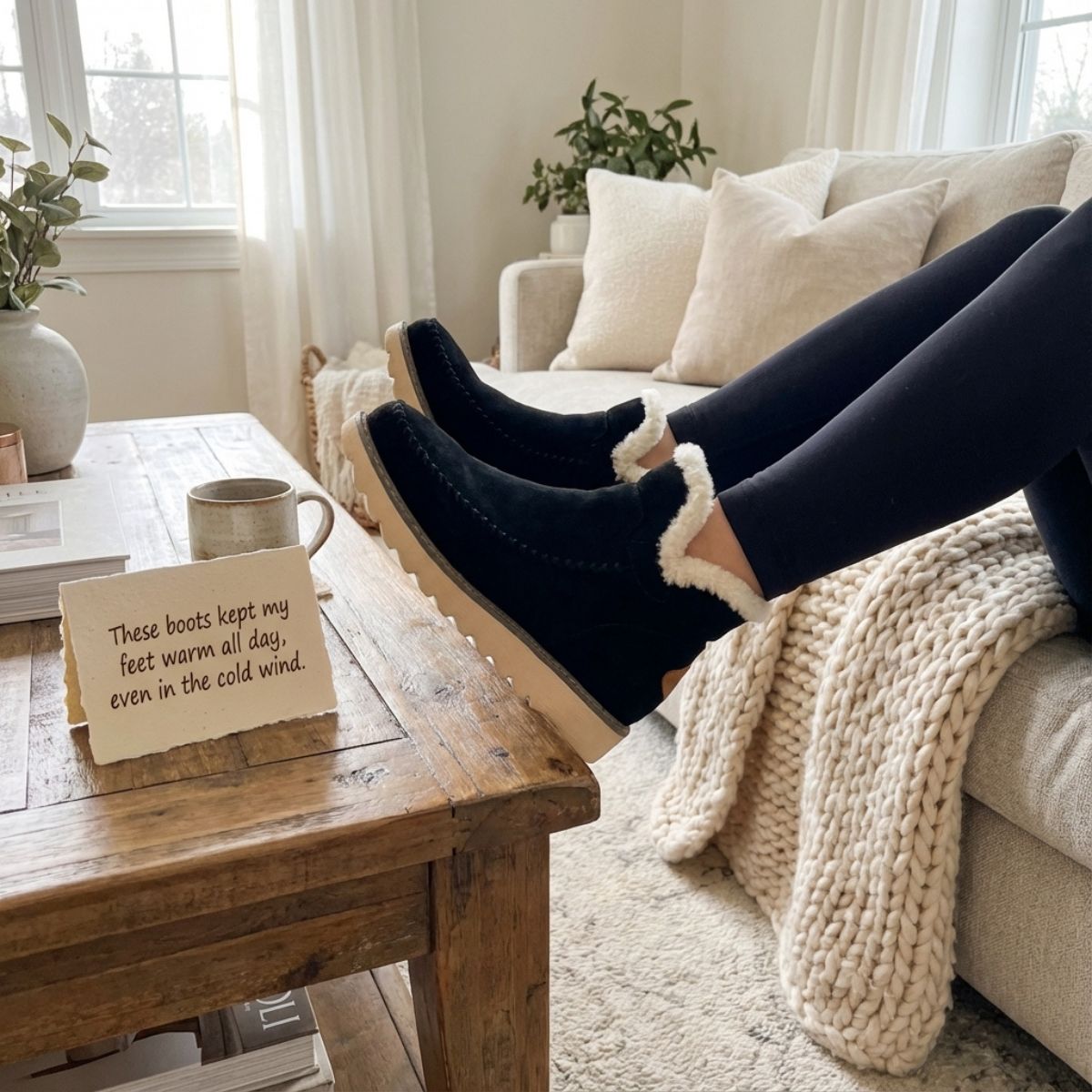 Camille | Women’s Stylish Warm Ankle Boots