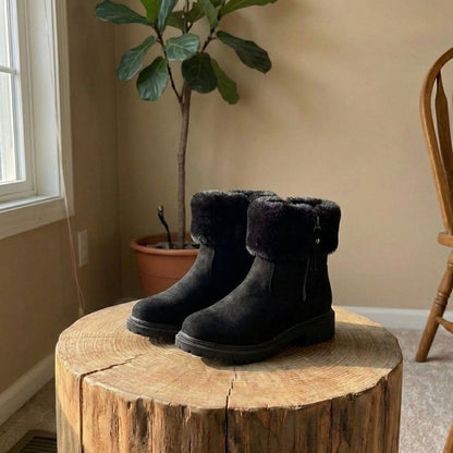 Ruby | Women's Winter Fur-Lined Zipper Boots