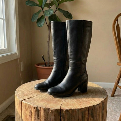 Claire | Women’s Knee-High Heeled Boots