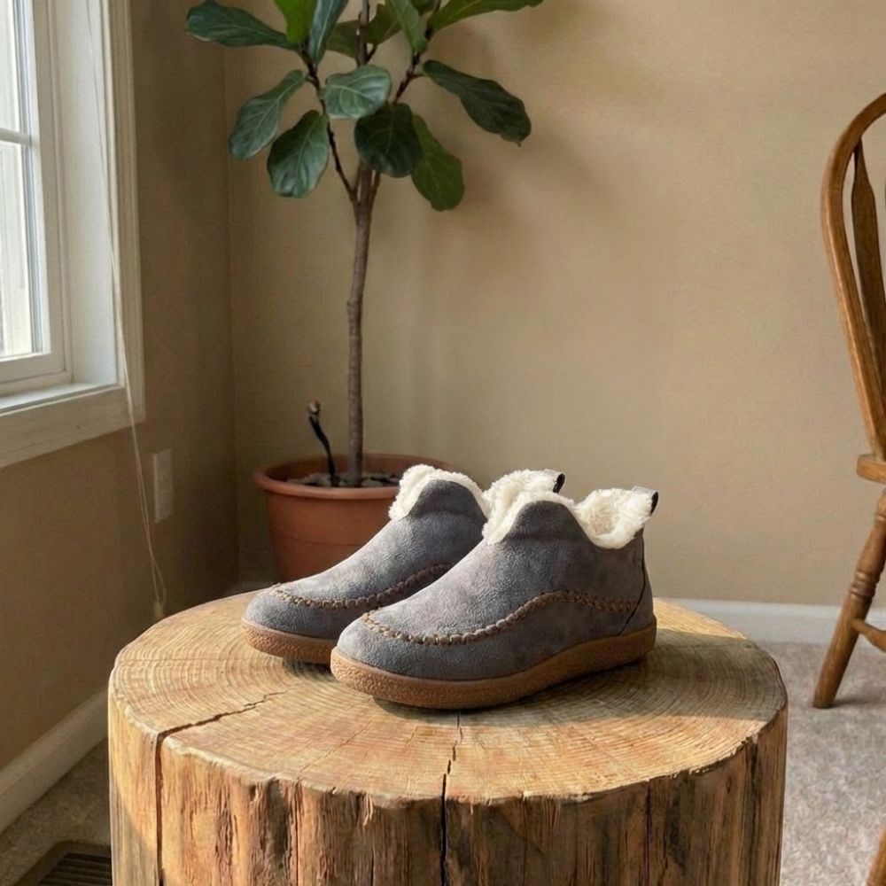 Chloe | Women’s Cozy Slip-On Moccasin Winter Boots