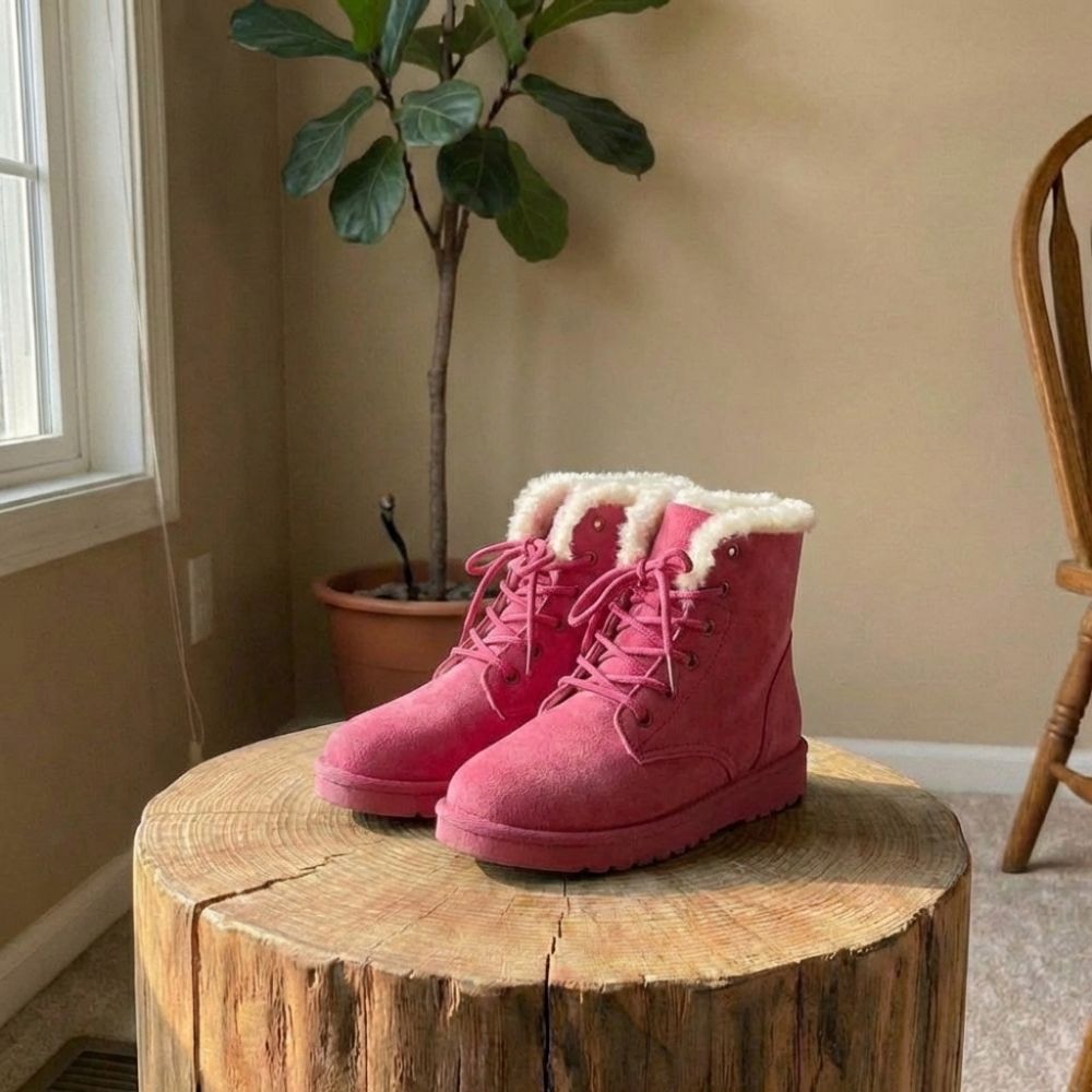 Kayla | Women’s Winter Lace-Up Ankle Boots
