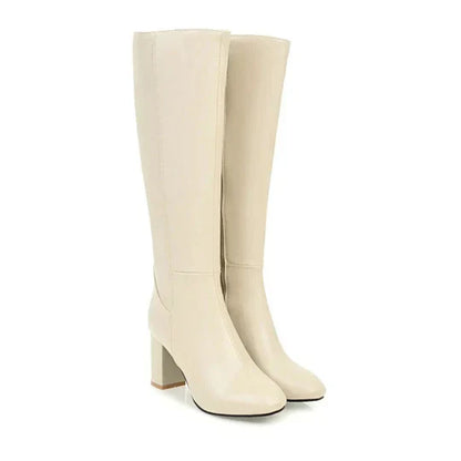 Claire | Women’s Knee-High Heeled Boots