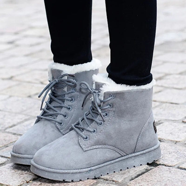 Kayla | Women’s Winter Lace-Up Ankle Boots