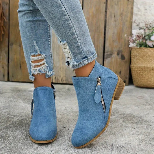 Eva | Women's Low Heel Ankle Boots