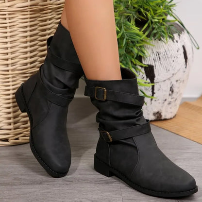 Rosa | Western Mid-Height Boots