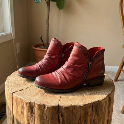 Makayla | Women’s Autumn Leather Ankle Boots