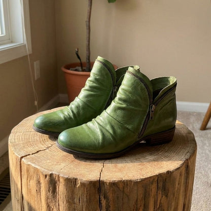 Makayla | Women’s Autumn Leather Ankle Boots