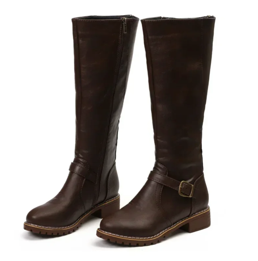 Chloe | Stylish Women's Knee-High Leather Boots